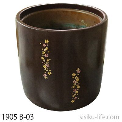 木製アンティーク火鉢 1905B 03 | シシクの生活小物